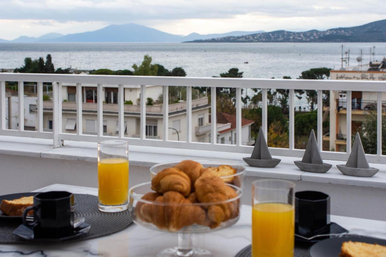 Sea View Luxury Apartment Volos Eksteriør bilde
