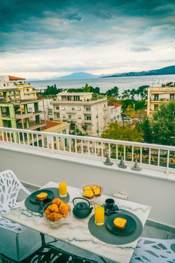 Sea View Luxury Apartment Volos Eksteriør bilde