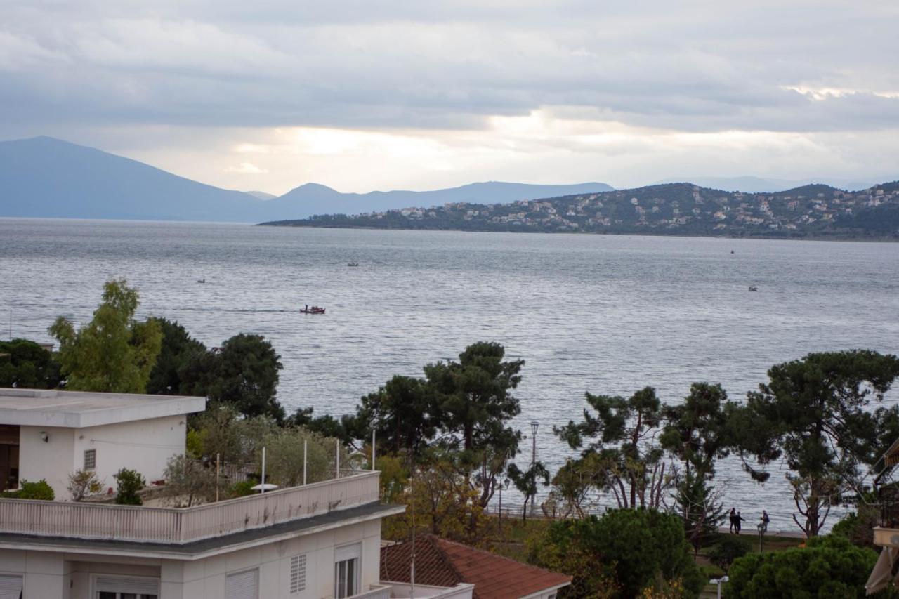 Sea View Luxury Apartment Volos Eksteriør bilde